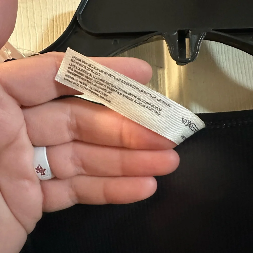 FP Movement (FREE PEOPLE) Bail Out Long Sleeve Layer: BLACK: NEW WITH TAGS: XS/S - Picture 5 of 6